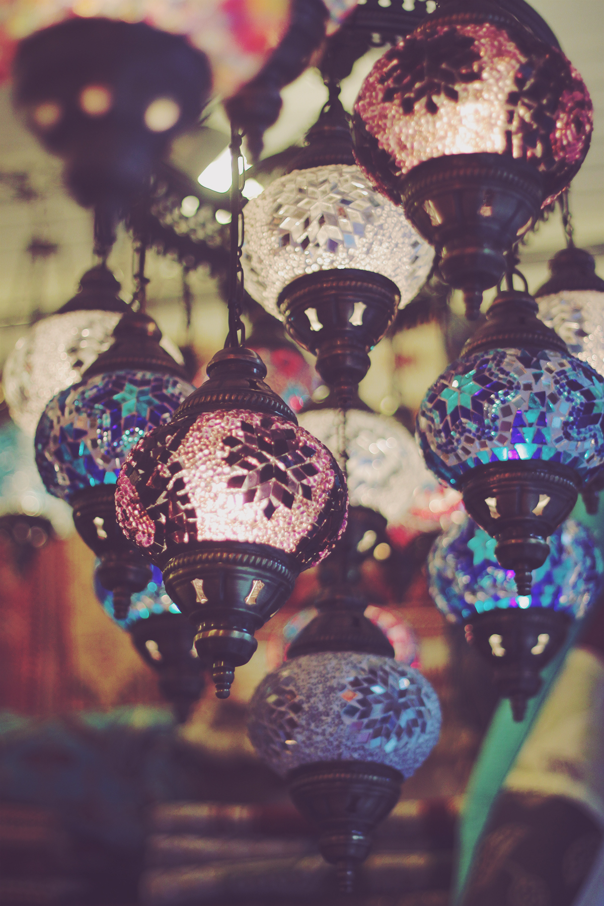 istanbul_beautiful turkish lamps