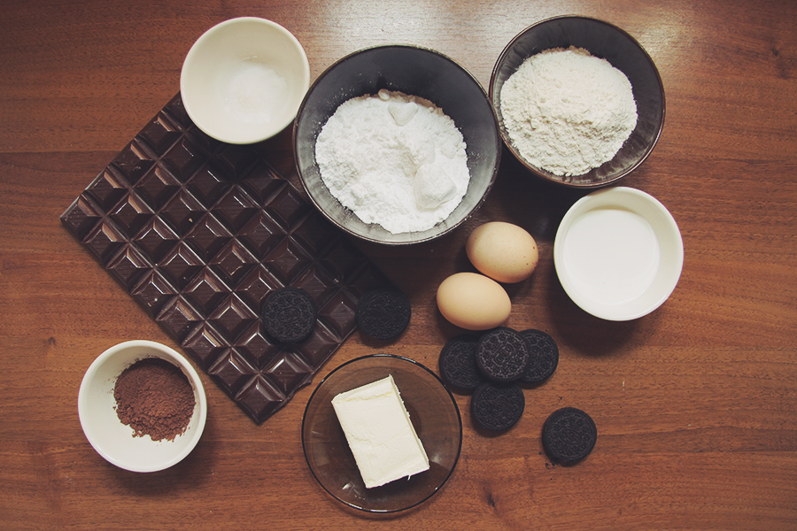 dark chocolate oreo desserts ingredients