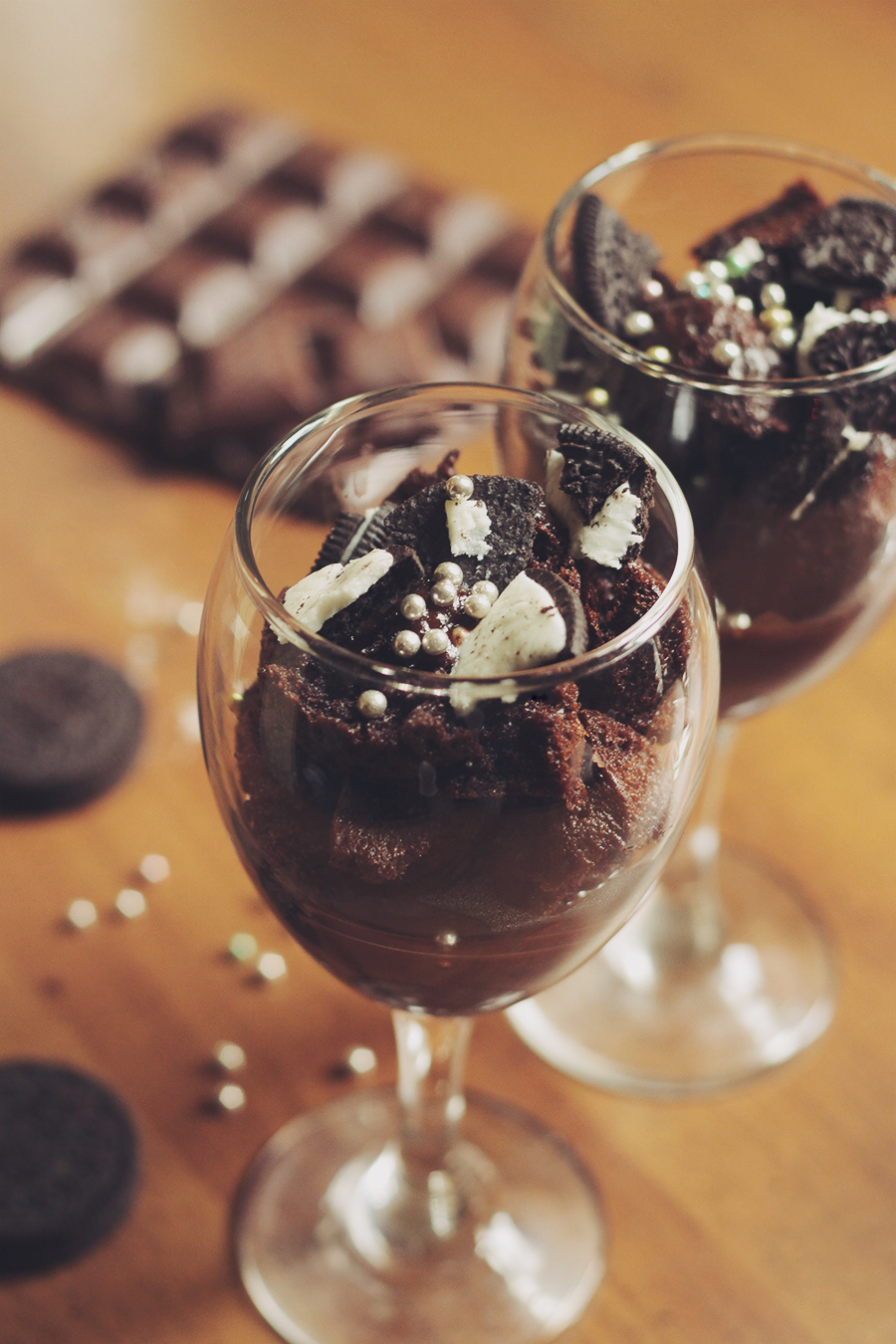 dark chocolate oreo desserts