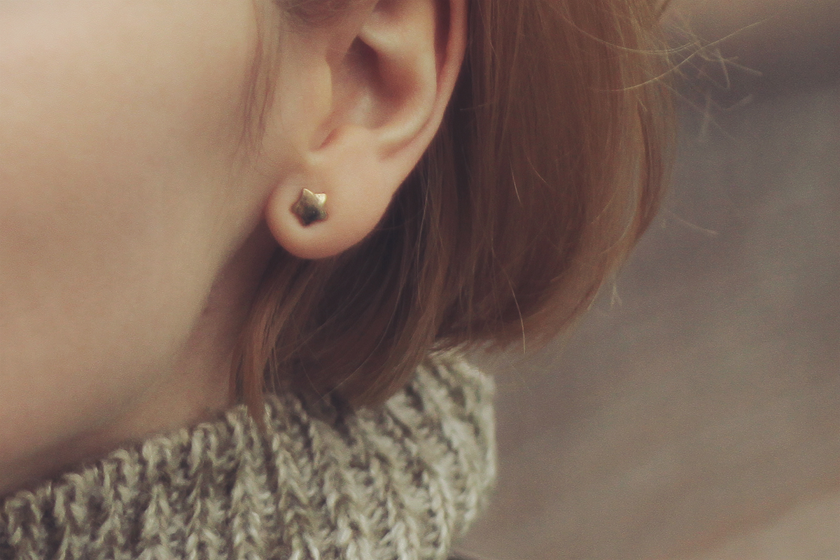 cute star earring