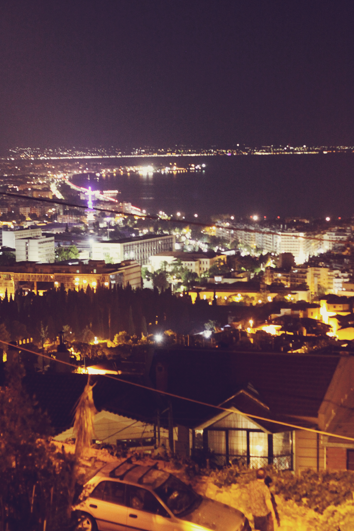 Thessaloniki by night, travel post