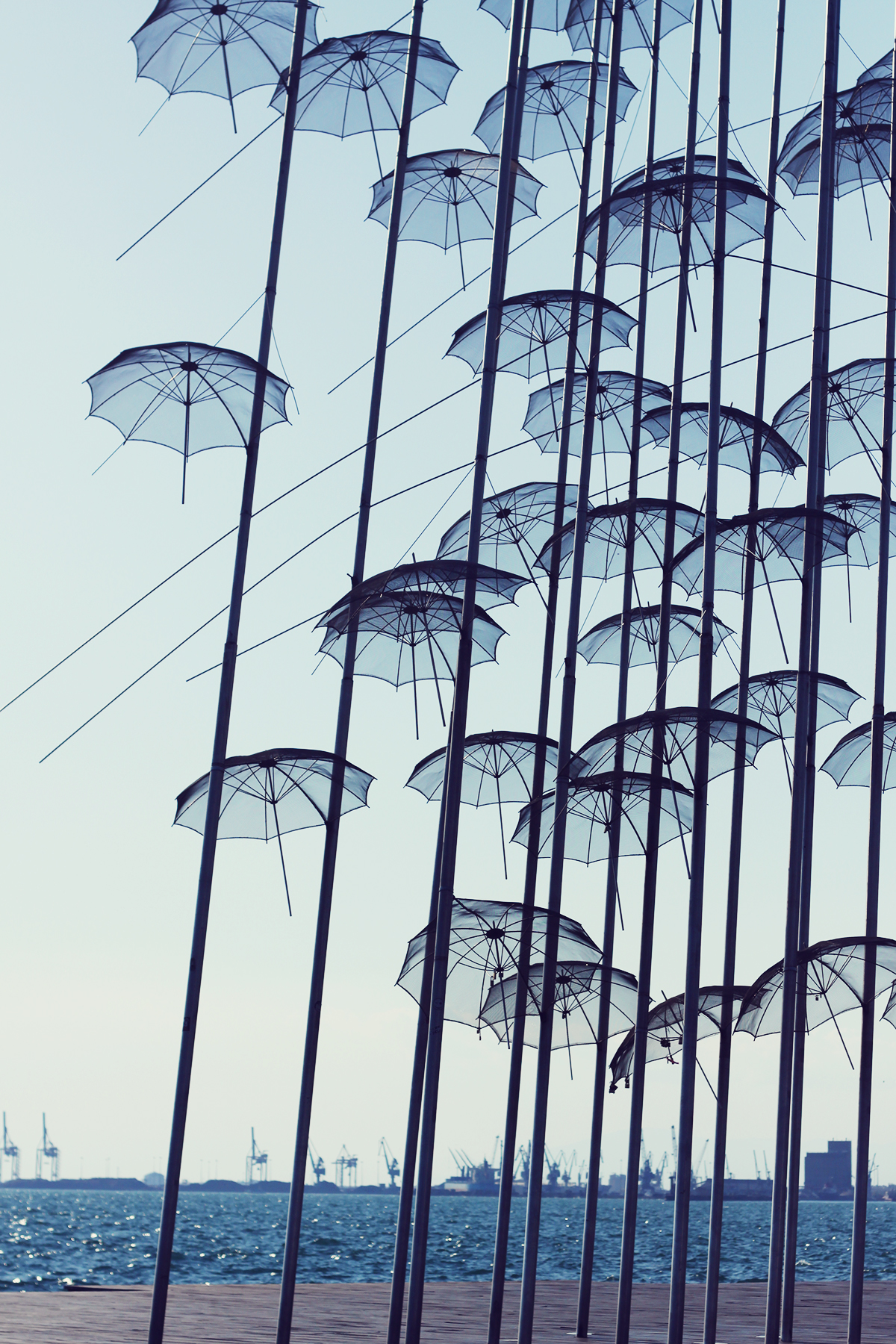 Umbrellas Zongopoulos, Thessaloniki, travel post