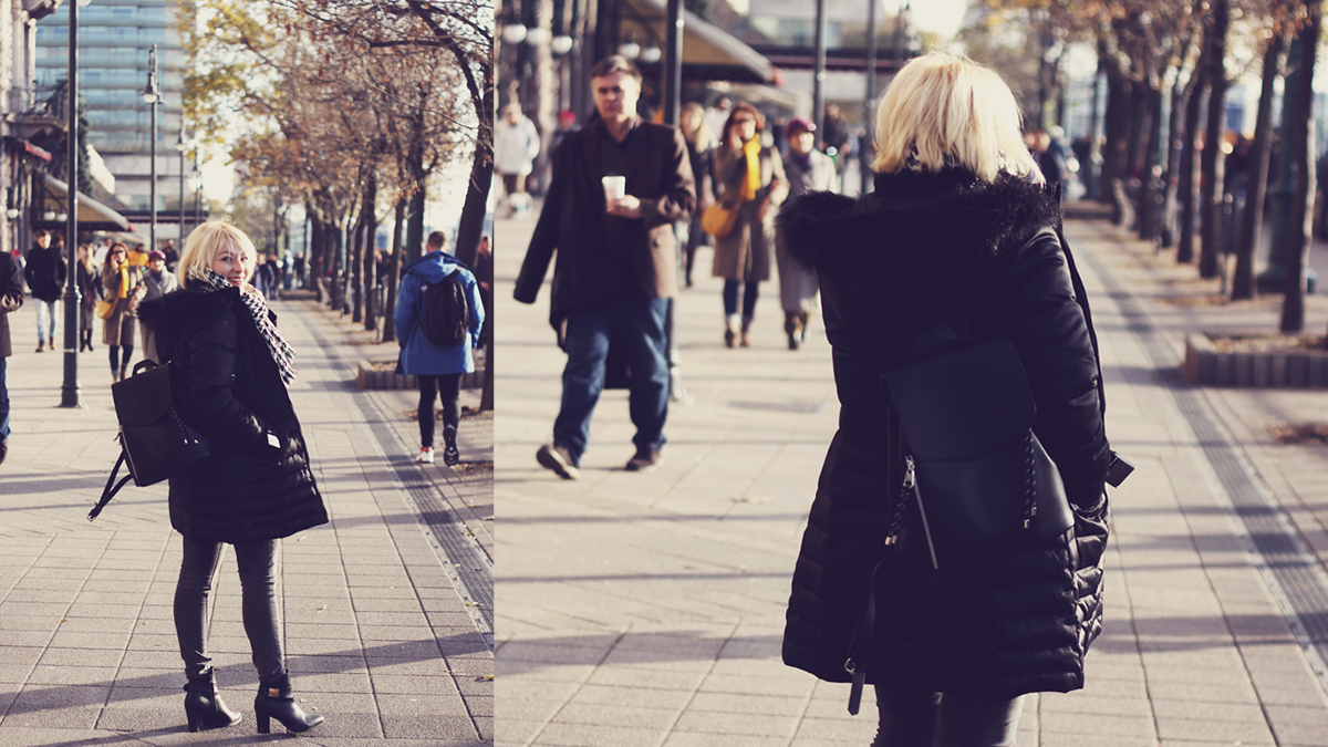 Budapest, travel, travel post, Donna Karan puffer jacket, Zara backpack, Reserved jeans, Zaful boots, Primark tweed scarf