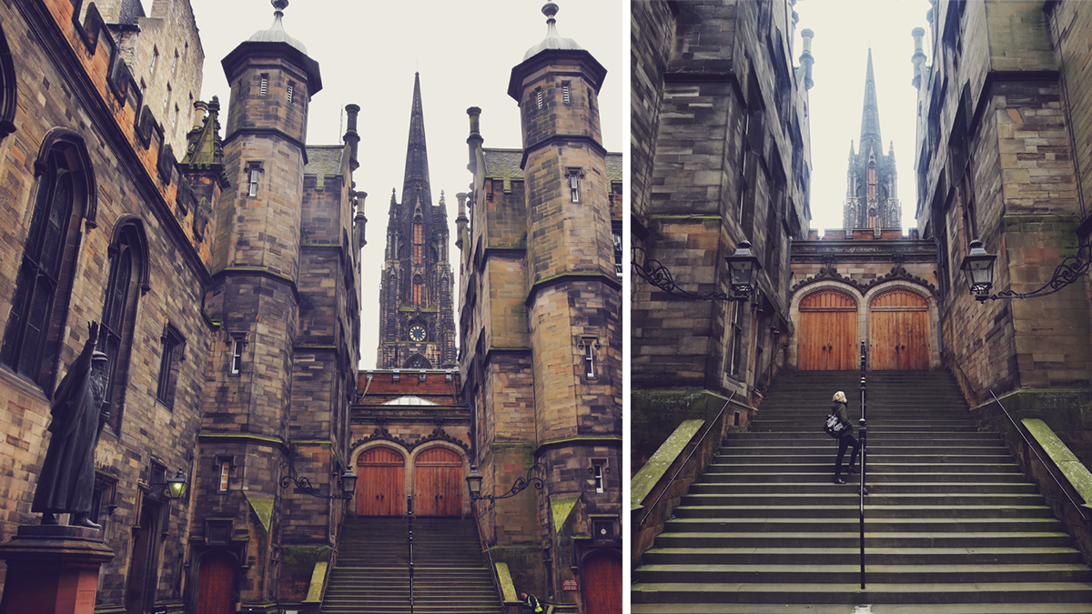 The School of Divnity, Edinburgh, Edinburgh travel post