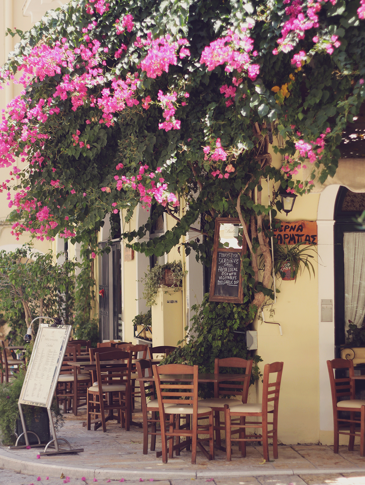 Corfu Town, beautiful corner