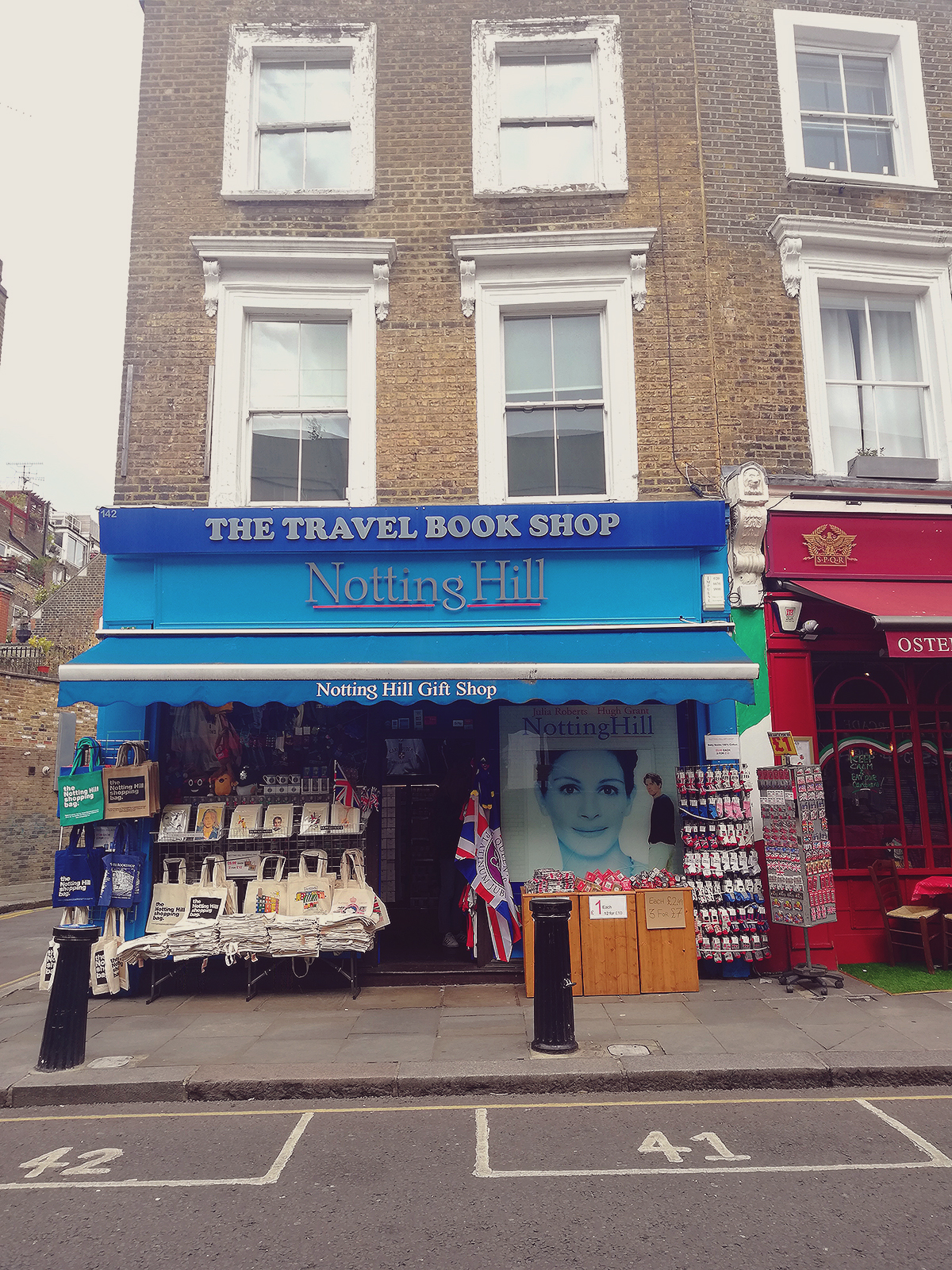 London, Notting Hill, The Travel Book Shop