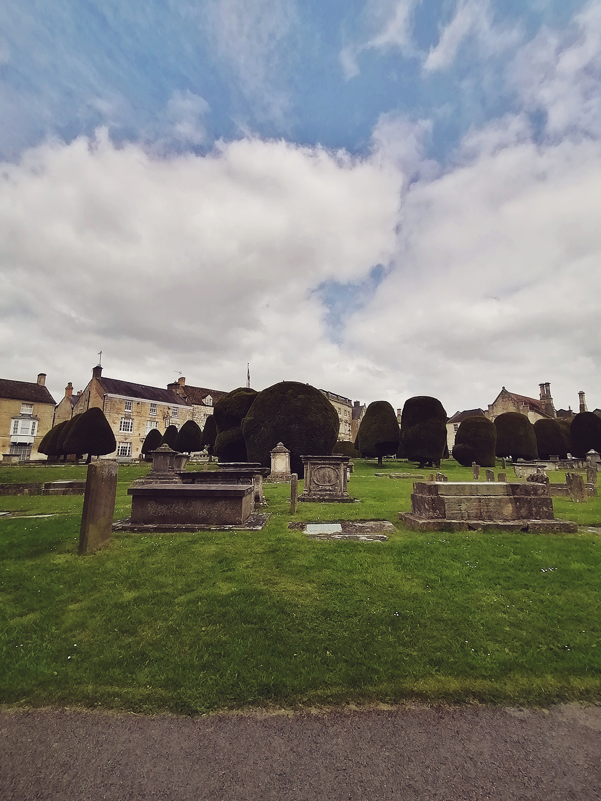 Cemetery in Painswick, Cotswolds