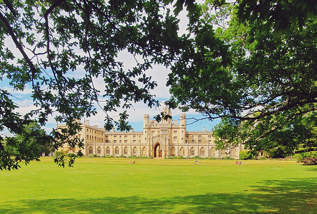 St John's College in Cambridge UK