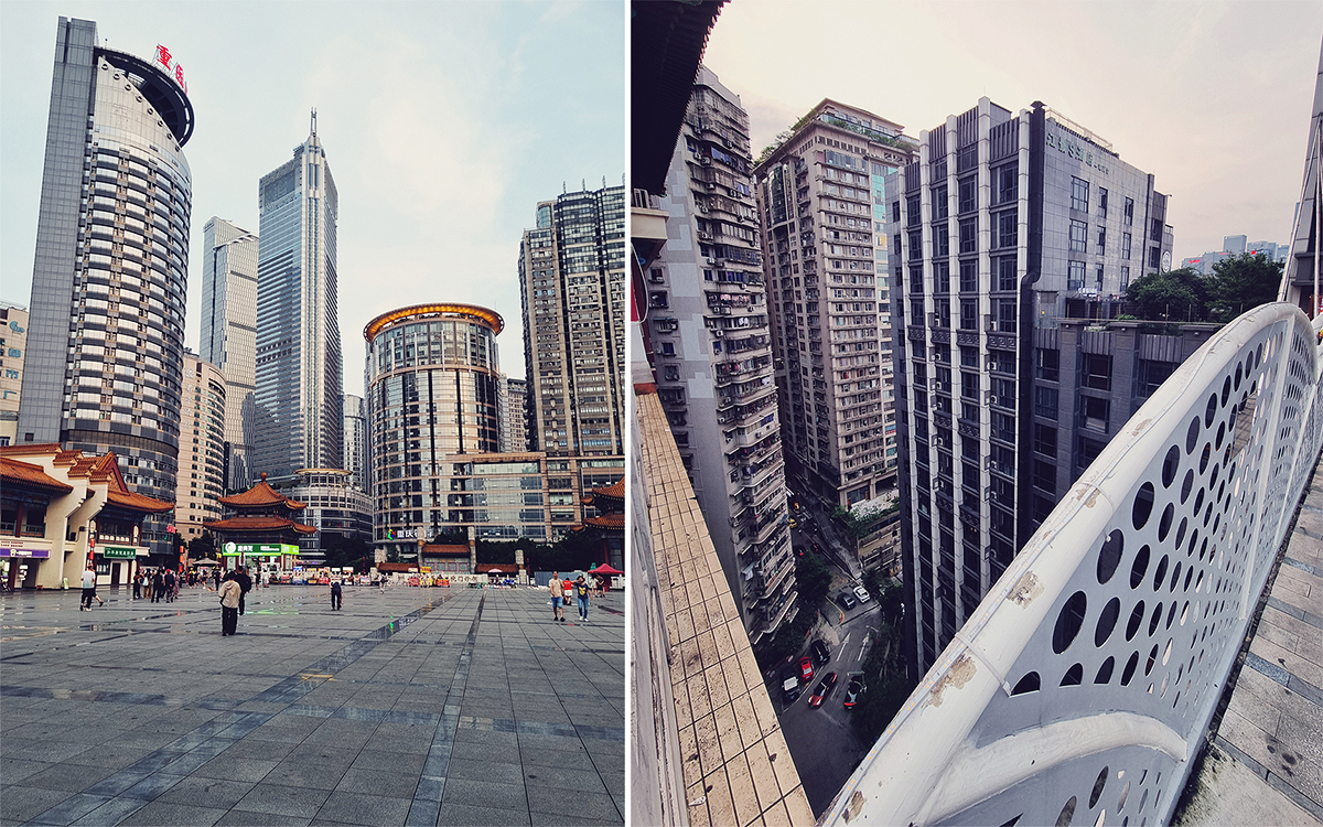 Chongqing - Kuixinglou Square