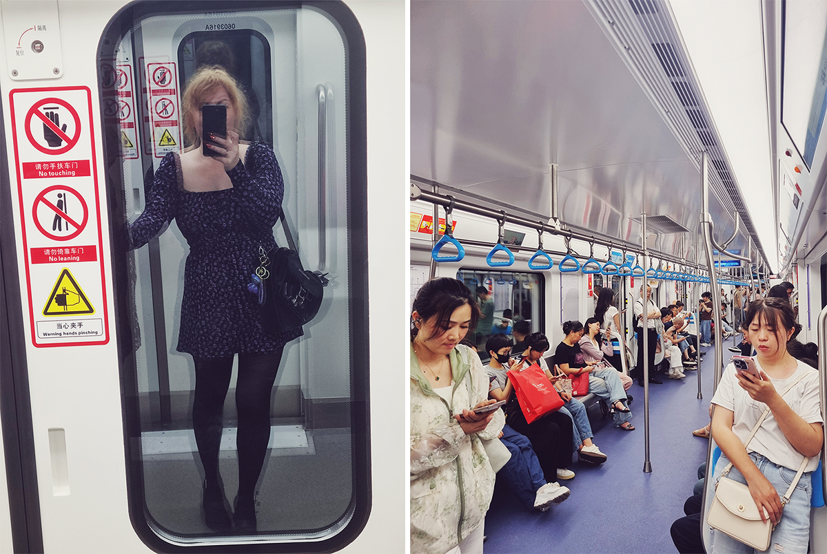 Chongqing - the metro